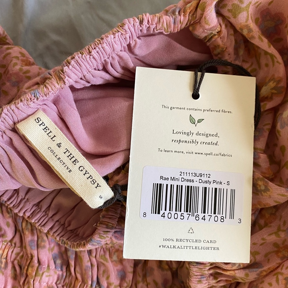NWT Spell & the Gypsy Rae Mini Dress, Small - Picture 10 of 11